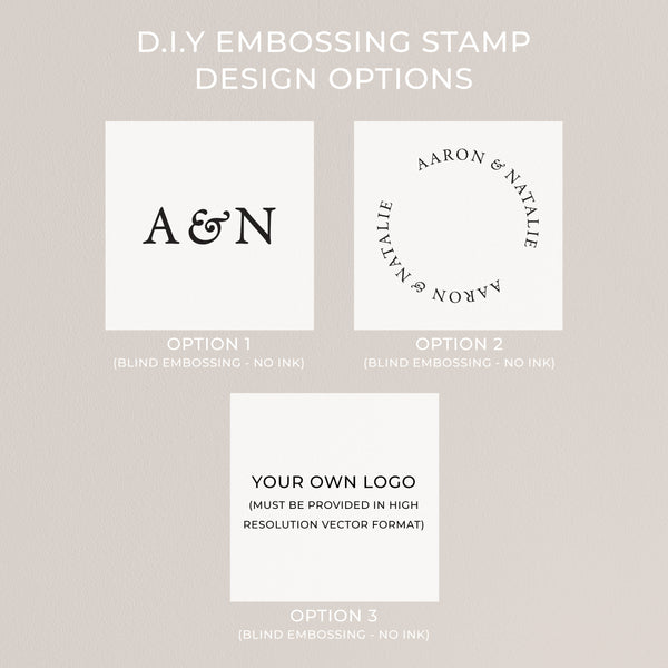 D.I.Y Embossing Stamp