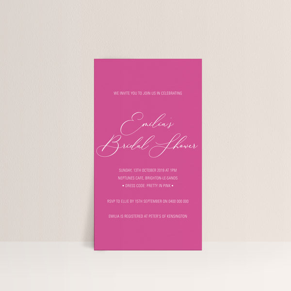 Emilia Bridal Shower Invitation - Digital File Only