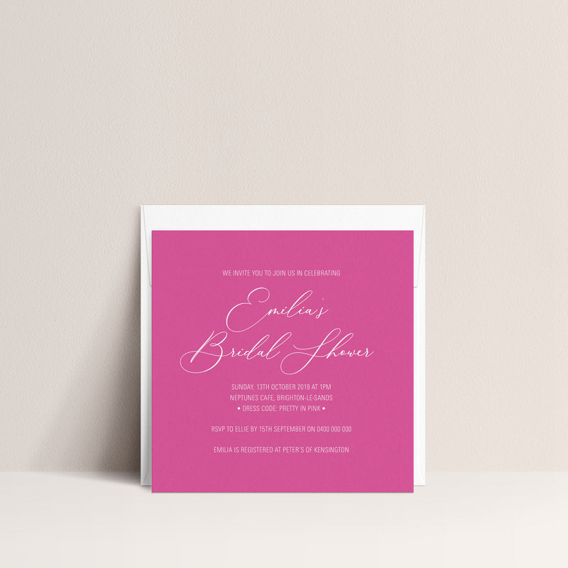 Emilia Bridal Shower Invitation