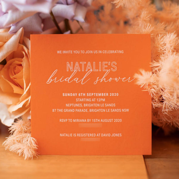 Natalie Bridal Shower Invitation