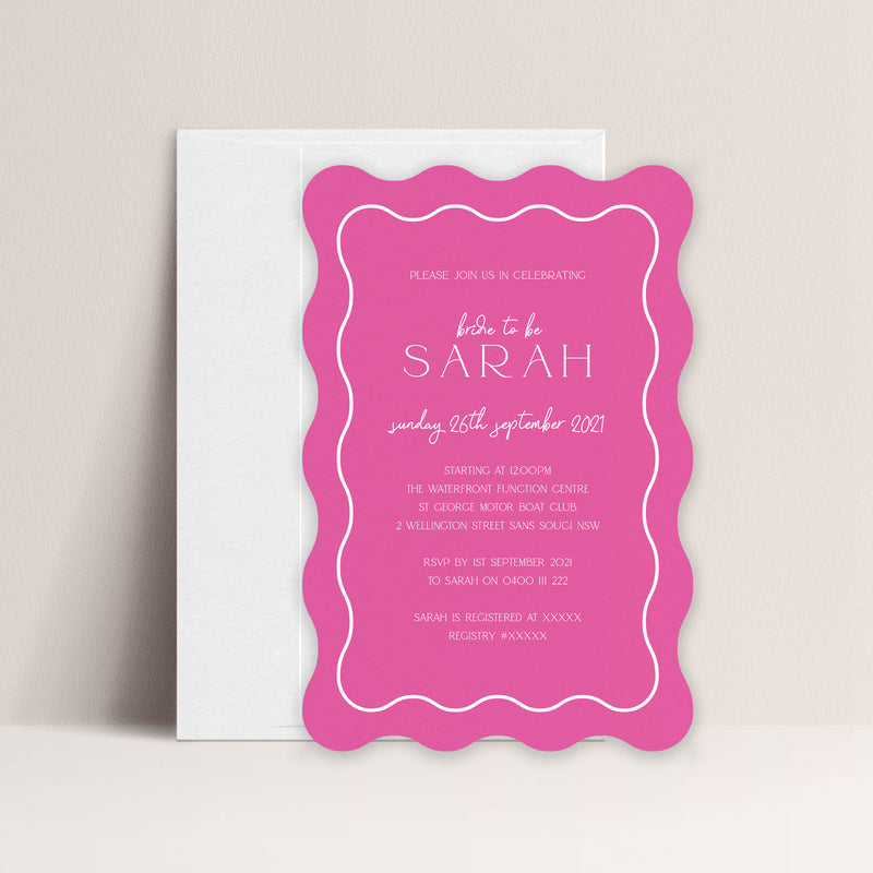 Sarah Bridal Shower Invitation