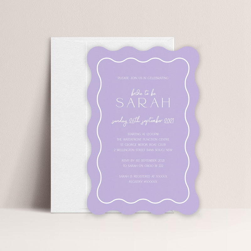 Sarah Bridal Shower Invitation
