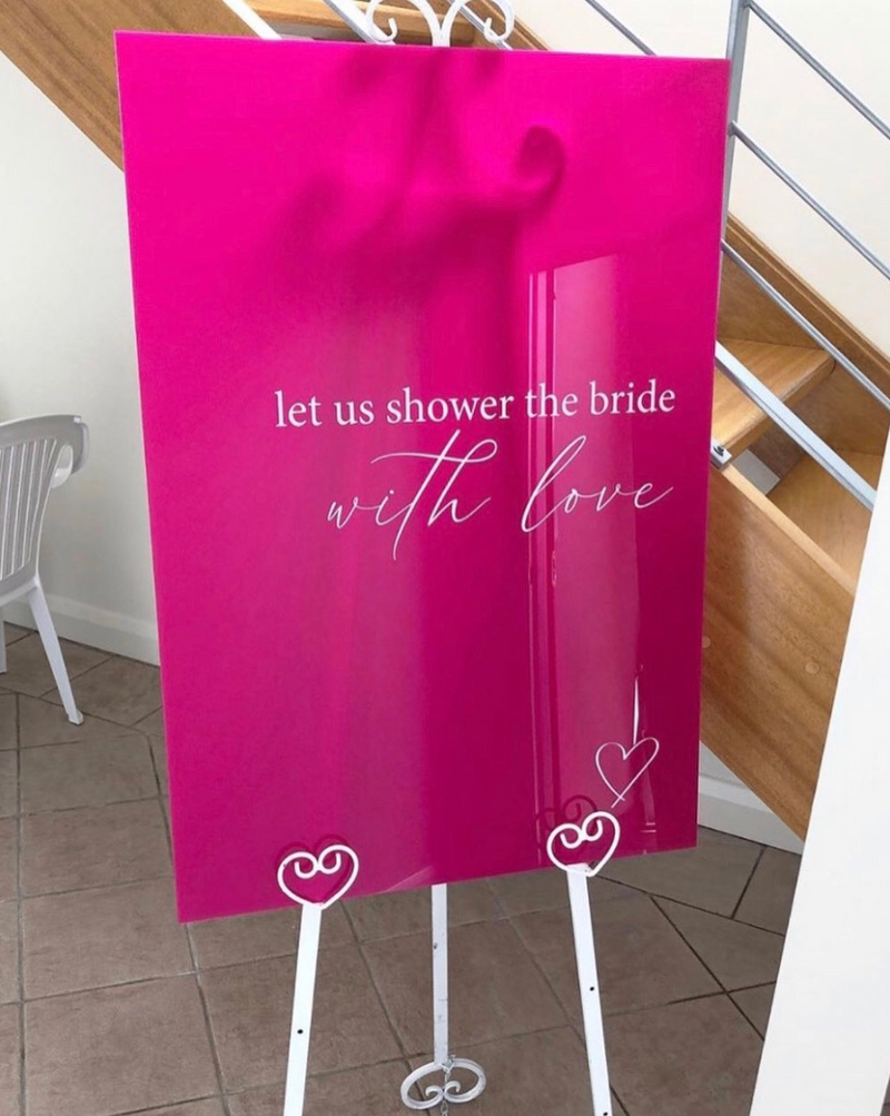 Emilia Bridal Shower Welcome Sign
