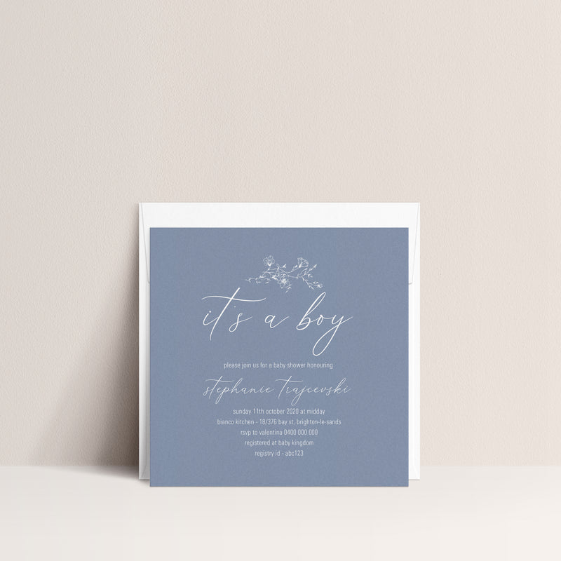Stephanie Baby Shower Invitation